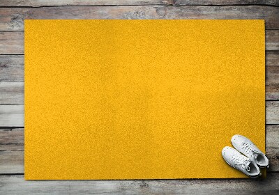 Outdoor-Türmatte vor der Tür Mandarine süß