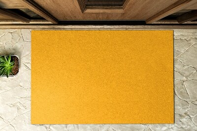 Outdoor-Türmatte vor der Tür Mandarine süß