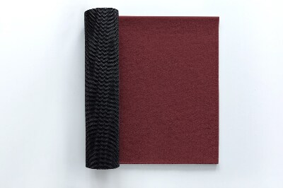 Outdoor-Türmatte vor der Tür Purpurrot