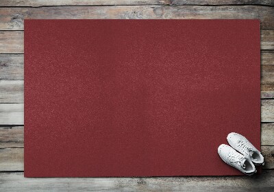Outdoor-Türmatte vor der Tür Purpurrot