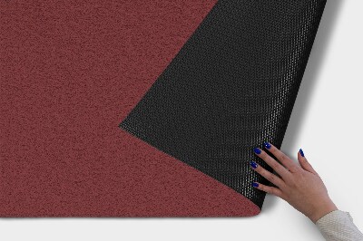 Outdoor-Türmatte vor der Tür Purpurrot