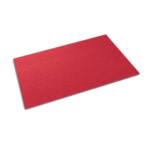 Outdoor-Türmatte vor der Tür Rotes Quartett