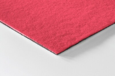 Outdoor-Türmatte vor der Tür Rotes Quartett