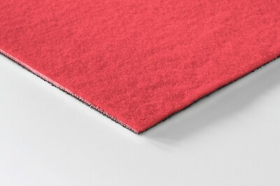 Outdoor-Türmatte vor der Tür Verliebt in Rot
