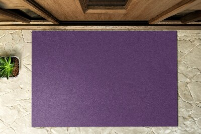 Fußmatte für draußen vor der Tür Lavendel
