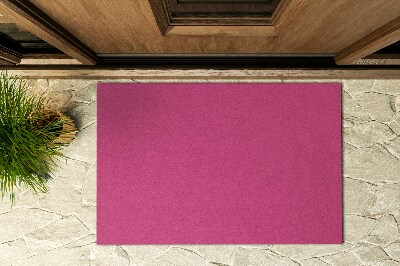 Fußmatte für draußen vor der Tür Intensive Himbeere