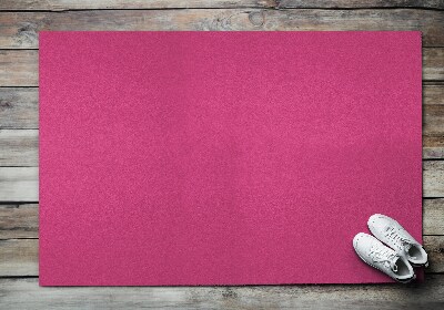 Fußmatte für draußen vor der Tür Intensive Himbeere