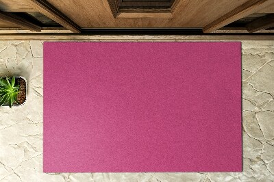 Fußmatte für draußen vor der Tür Intensive Himbeere