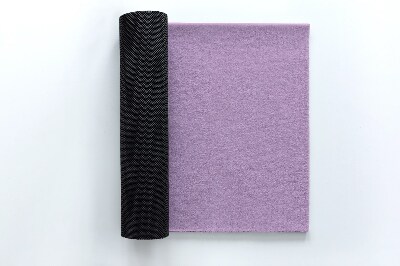 Outdoor-Türmatte vor der Tür Lavendelfeld