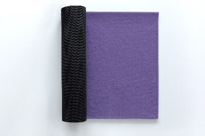 Outdoor-Türmatte vor der Tür Wiese Violett