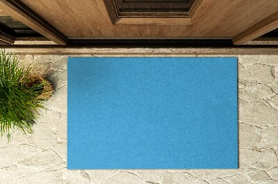 Outdoor-Türmatte vor der Tür Blaue Ufer