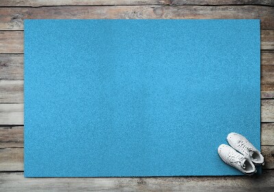 Outdoor-Türmatte vor der Tür Blaue Ufer