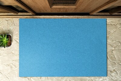 Outdoor-Türmatte vor der Tür Blaue Ufer