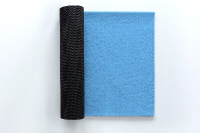 Outdoor-Türmatte vor der Tür Sommerblau