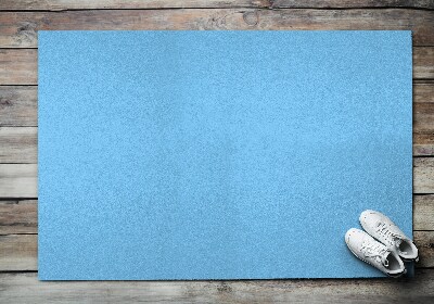Outdoor-Türmatte vor der Tür Sommerblau