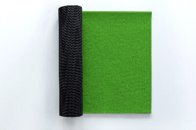 Outdoor-Türmatte vor der Tür Saftiges Grün