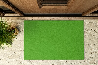 Outdoor-Türmatte vor der Tür Saftiges Grün