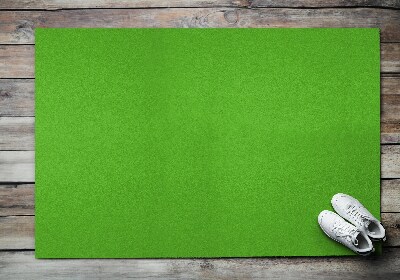 Outdoor-Türmatte vor der Tür Saftiges Grün
