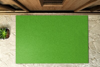 Outdoor-Türmatte vor der Tür Saftiges Grün