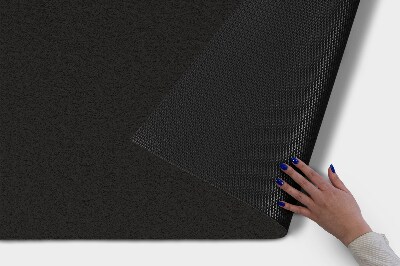 Outdoor-Türmatte vor der Tür Kräftiges Schwarz