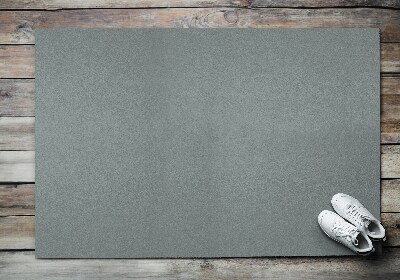 Outdoor-Türmatte vor der Tür Kies Grau