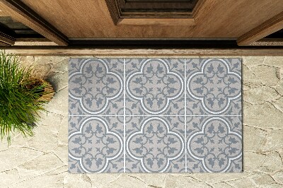 Fußmatte vor dem Haus Geometrische Mosaike