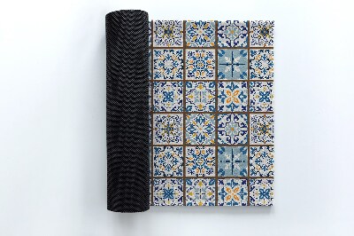 Außentürmatte vor der Tür Geometrische Ornamente