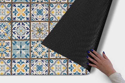 Außentürmatte vor der Tür Geometrische Ornamente