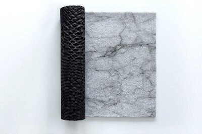 Matten für draußen Marmor Grau