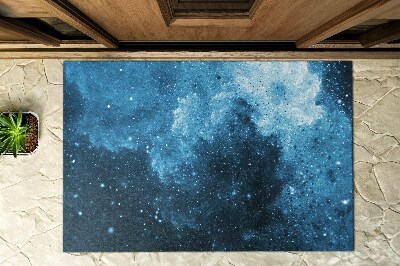 Matten für draußen Abstraktes Blau