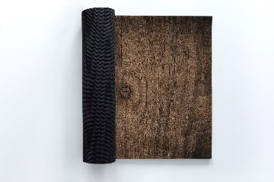 Matten für draußen Knoten in Holz
