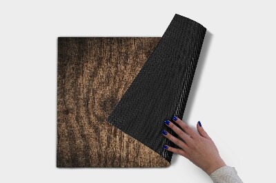 Matten für draußen Knoten in Holz