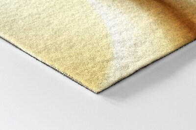 Fußmatte vor der Tür im Freien Goldene Linien
