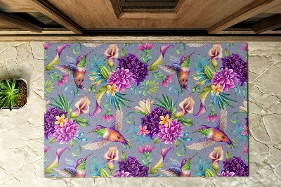 Außentürmatte vor der Tür Floristik und Ornithologie