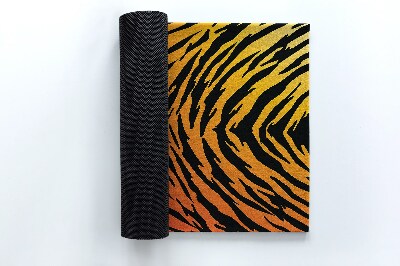Matten für draußen Tiger-Streifen