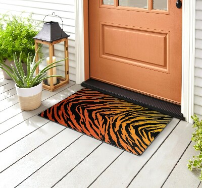 Matten für draußen Tiger-Streifen