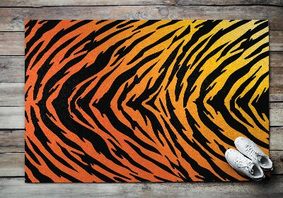 Matten für draußen Tiger-Streifen