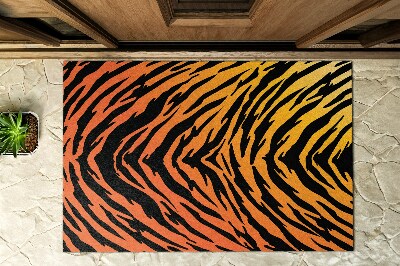 Matten für draußen Tiger-Streifen