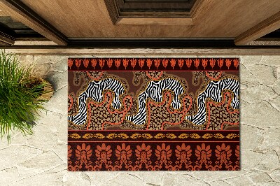 Matten für draußen Afrikanische Fauna