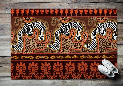 Matten für draußen Afrikanische Fauna