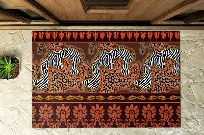 Matten für draußen Afrikanische Fauna