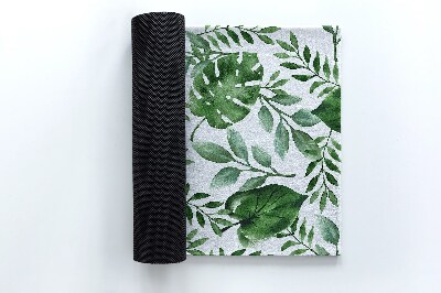 Matten für draußen Monstera-Blätter