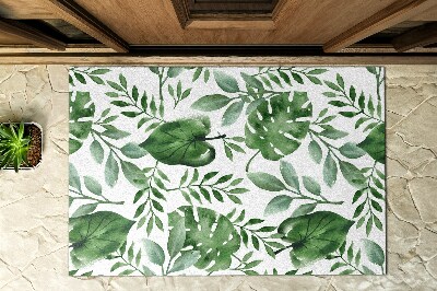 Matten für draußen Monstera-Blätter