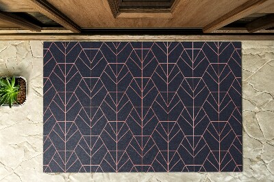 Matten für draußen Geometrie