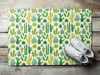 Matten für draußen Kaktus-Motiv