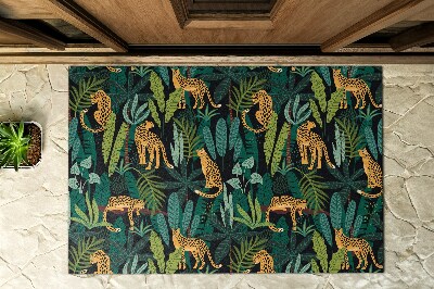 Matten für draußen Fauna Gepard Botanik