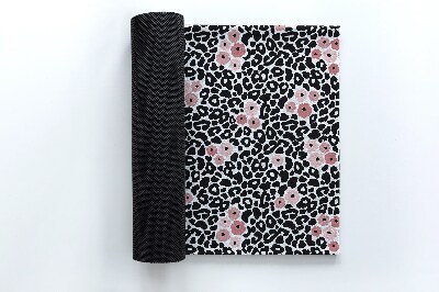 Matten für draußen Panther-Muster