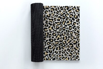 Matten für draußen Panther-Muster