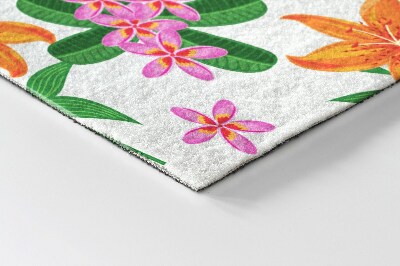 Außenmatten vor der Tür Florales Motiv