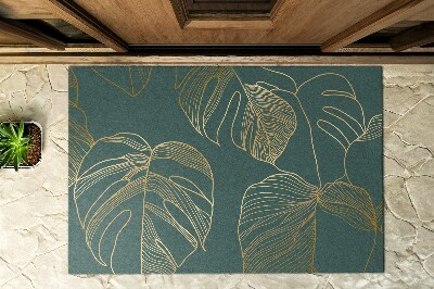 Türmatten vor der Tür Vergoldete Monstera